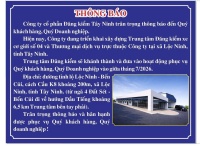 THÔNG BÁO